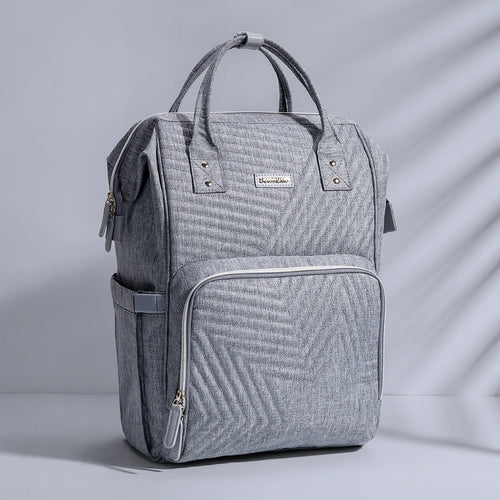 Quilted Diaper Bag Backpack - Stylish & Functional Parenting Essential