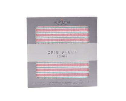 Soft & Breathable Bamboo Muslin Crib Sheet - 28" x 52"