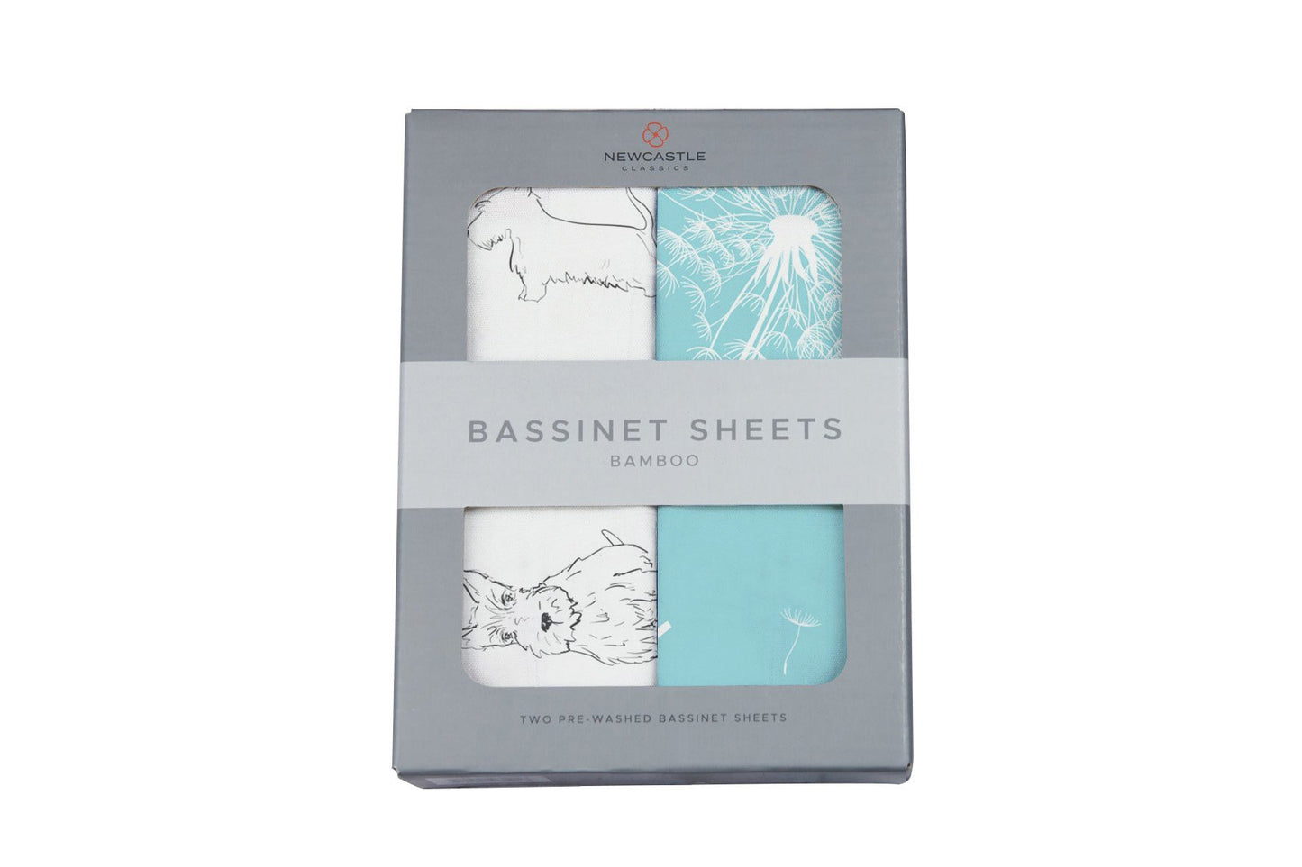 Soft & Breathable 100% Bamboo Muslin Bassinet Sheet