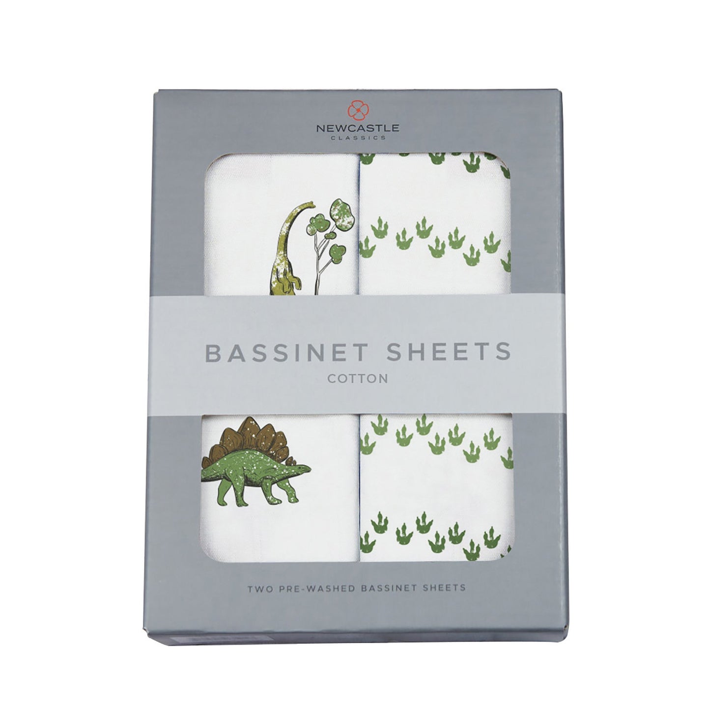 100% Natural Cotton Muslin Bassinet Sheets for Standard Mattresses